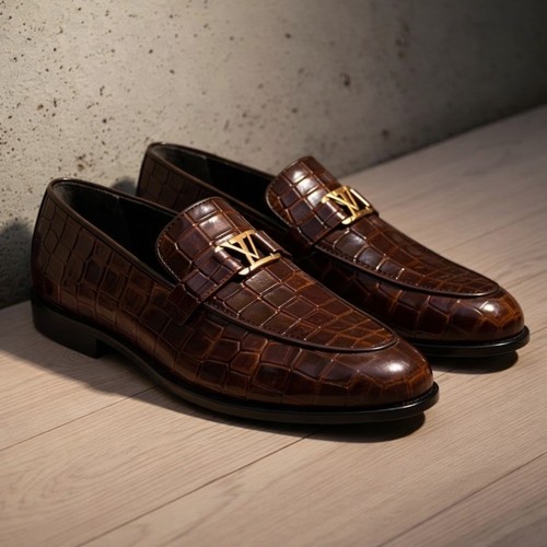 Mens handmade brown leather - brown,