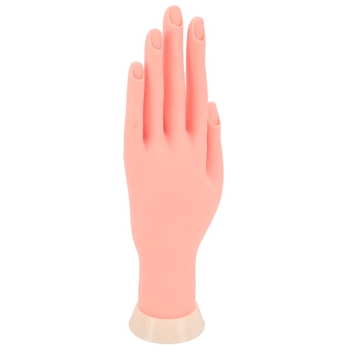 Nail practice hand bendable - nail,