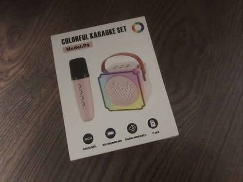Colorful karaoke sound system - sound,