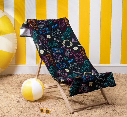 Gamer gaming kids beach towel - gamer,