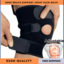 Knee Brace NHS Use Support Neoprene Patella Stabilising Adjustable Belt Strap UK