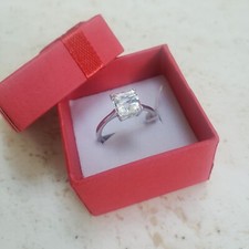 Brazilian Petalite, Sterling Silver  Solitaire Ring, size L/M, 6.