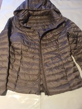 32 Degrees Heat Ladies Medium Light Padded Cost Brown/Grey