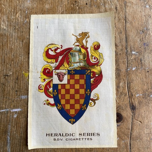 1920 bdv cigarettes - bdv, heraldic