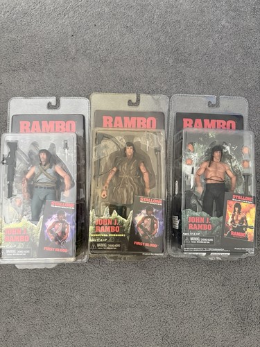 Neca rambo bundle - rambo, genuine