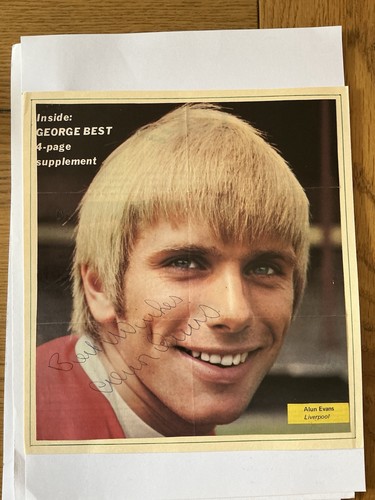 Alun evans liverpool signed - evans,