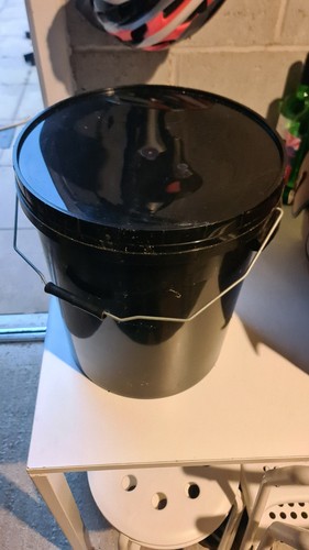 Ltr litre black - ltr, plastic