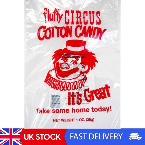 100 red clown printed candy - 100,