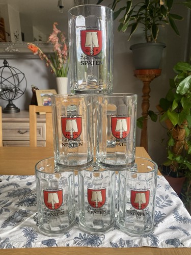 Spaten stein glasses - x, 6