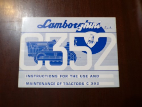Lamborghini 352 tractor - lamborghini,