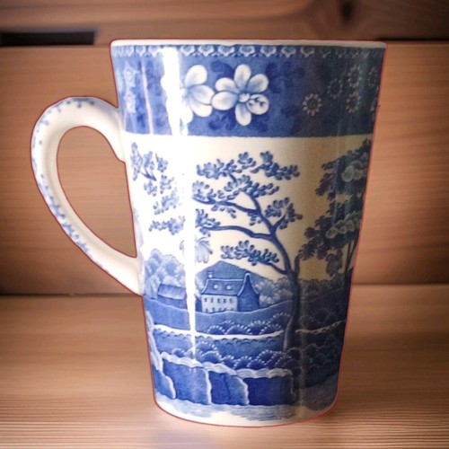Spode blue tower - spode, pattern