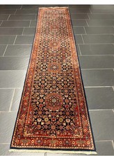 Persian Keshan Carpet Runner Rug Heavy And Authentic 317 X 75 CM