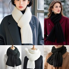Ladies Long Knit Scarf Warm