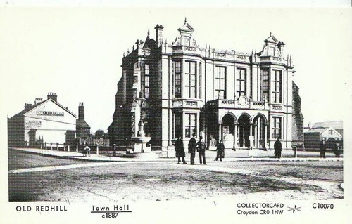 Surrey postcard redhill the - -,