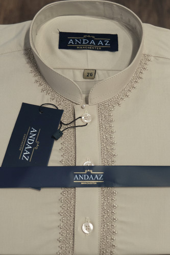 Men shalwar kameez vanilla - shalwar,