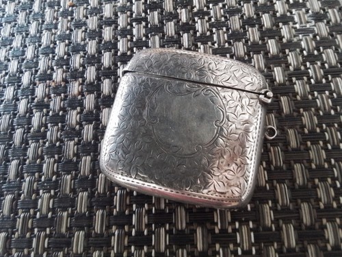 Sterling silver vesta - silver, or