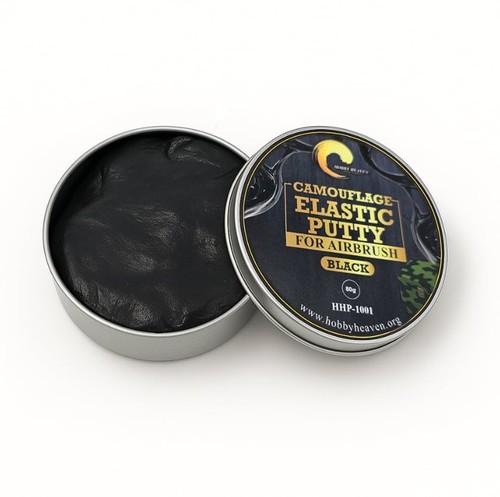 Elastic airbrush masking putty - masking,