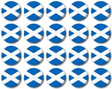 20x PIN BADGE - SCOTLAND -