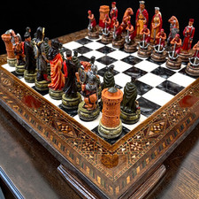 Chess Set Handmade King Arthur