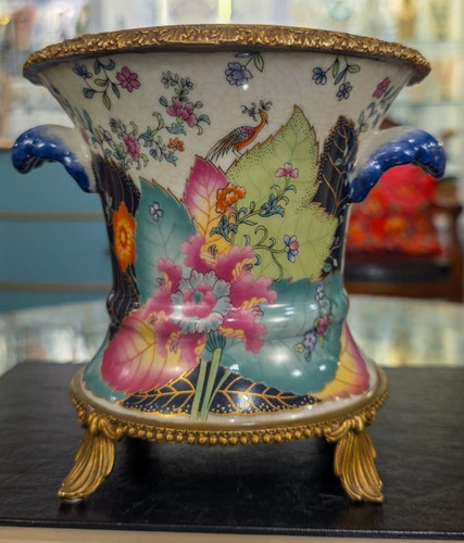 Porcelain tobacco leaf petite - porcelain,