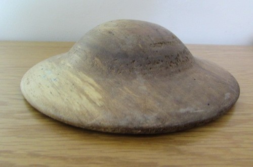 Milliner wooden hat block - wooden,