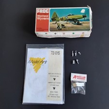 Frog 1/72 Wyvern plus aeroclub detailing extras and modelart decal sheet.