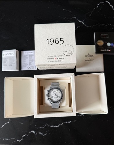 Omega swatch speedmaster - x,