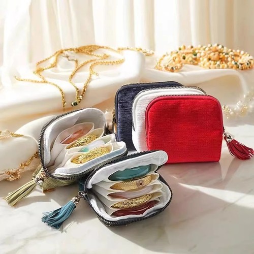 Layer velvet travel jewelry - travel,