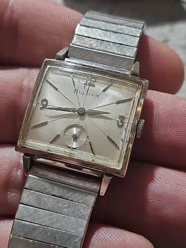 Vintage bulova 10k white - vintage,
