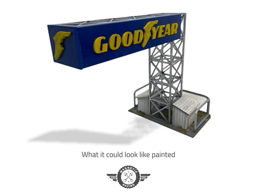 Scalextric slot car buildings - scalextric,