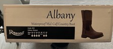Rhinegold Albany Tweed Waterproof mid calf Country Boot 6.5 - Fits More Like 7.5