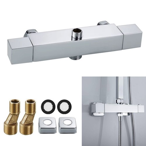 Twin outlet thermostatic - outlet,