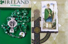 St Patricks Day Rosary Beads