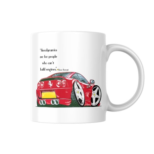 F355 enzo quote 11oz coffee - enzo,