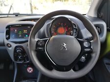 2018 PEUGEOT 108 ACTIVE MULTI FUNCTION CRUISE CONTROL STEERING WHEEl No A-Bag