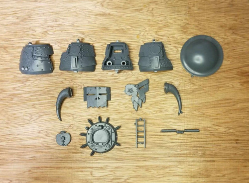 Ork stompa head bits warhammer - head,