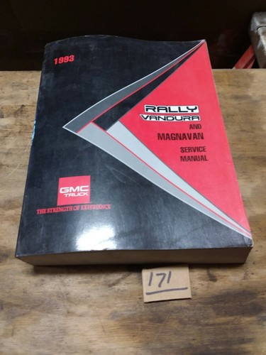 Oem 1993 gmc rally - 1993, van