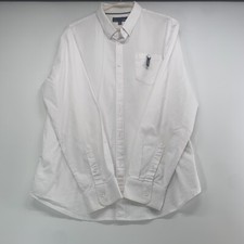 Semir men’s White collared button down shirt Sz. 2XL 185/100A “ Represent” ￼