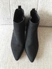 Peacocks Black Ankle Boots