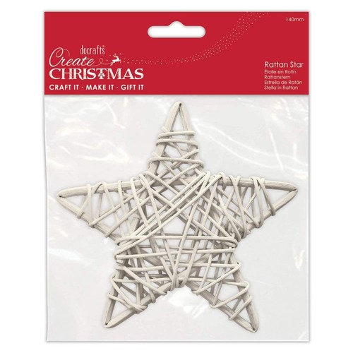 Papermania wicker rattan stars - wicker,