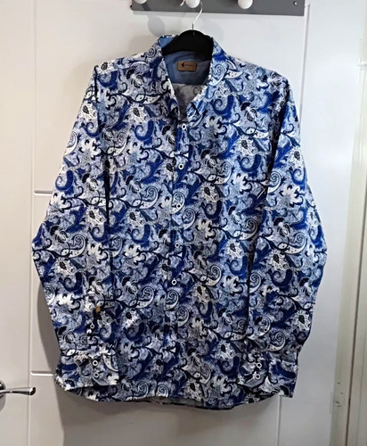 Gabicci men blue white - gabicci, blue/white/grey