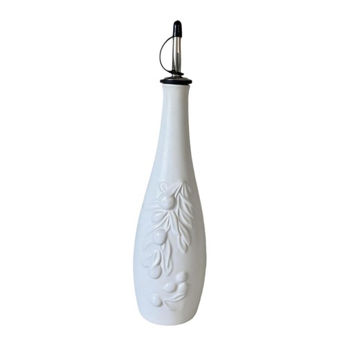Ceramic oil bottle olive - ceramic,