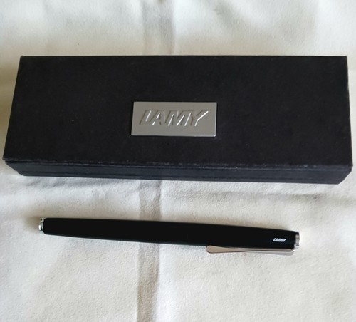 Lamy metal fountain pen medium - lamy,