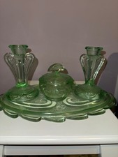 Bagley Rutland Art Deco Green