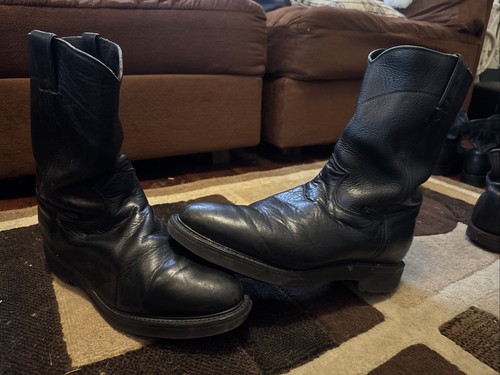 Mens justin slip boots size - mens,
