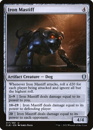 Iron mastiff 317 - iron, #317
