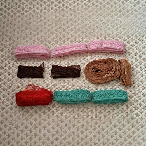 Lace trim lot - lot, bundle