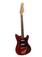 Vintage Teisco Top Twenty 1960 / 70s Electric Guitar, Redburst, Made In Japan