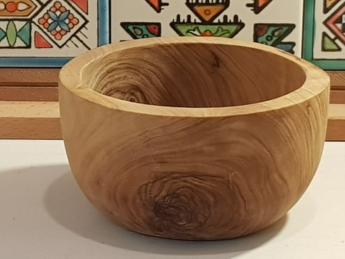 Olive wood bowl - olive,