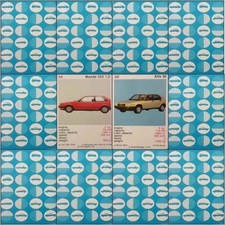 Top Trumps Single Card Platnik Cars - Various Models Models (FB3)